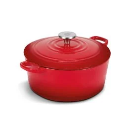 MASTERCHEF CASSERUOLA GHISA CM 24 ROSSA