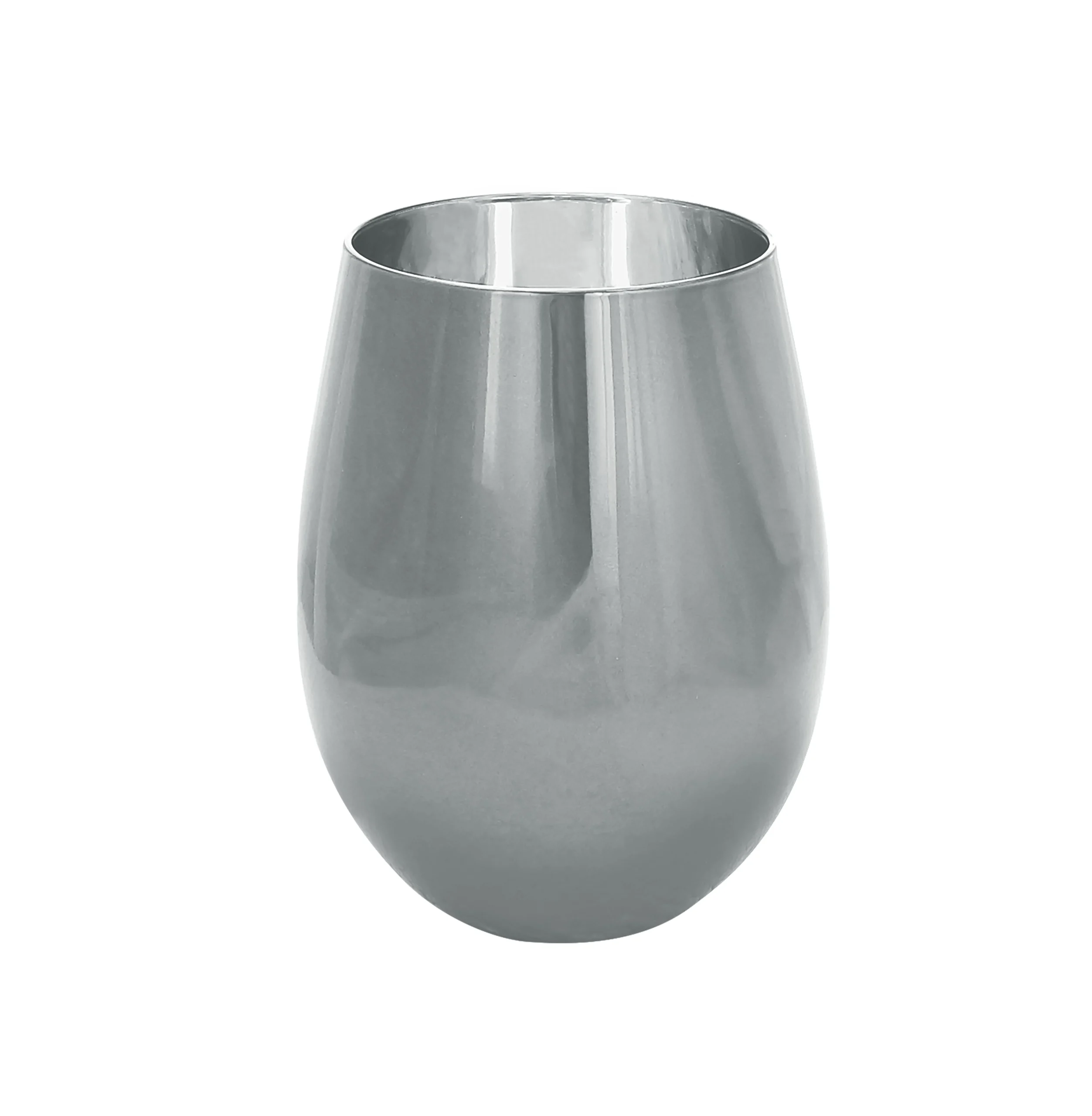 Tognana Bicchiere Cristina Natale 560 cc H 12 Cm Vetro Eletro Silver