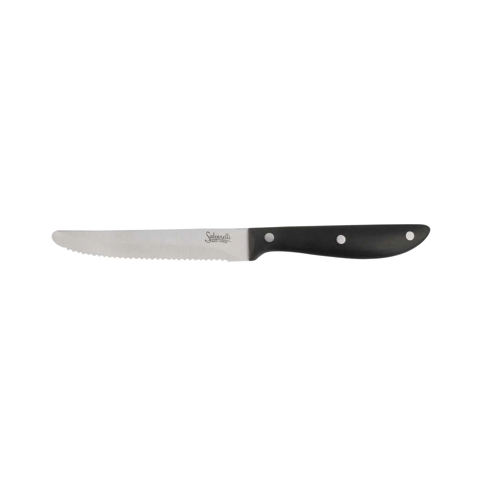 Salvinelli Coltello Tavola Forgiato Punta Tonda Mod. Bistrot