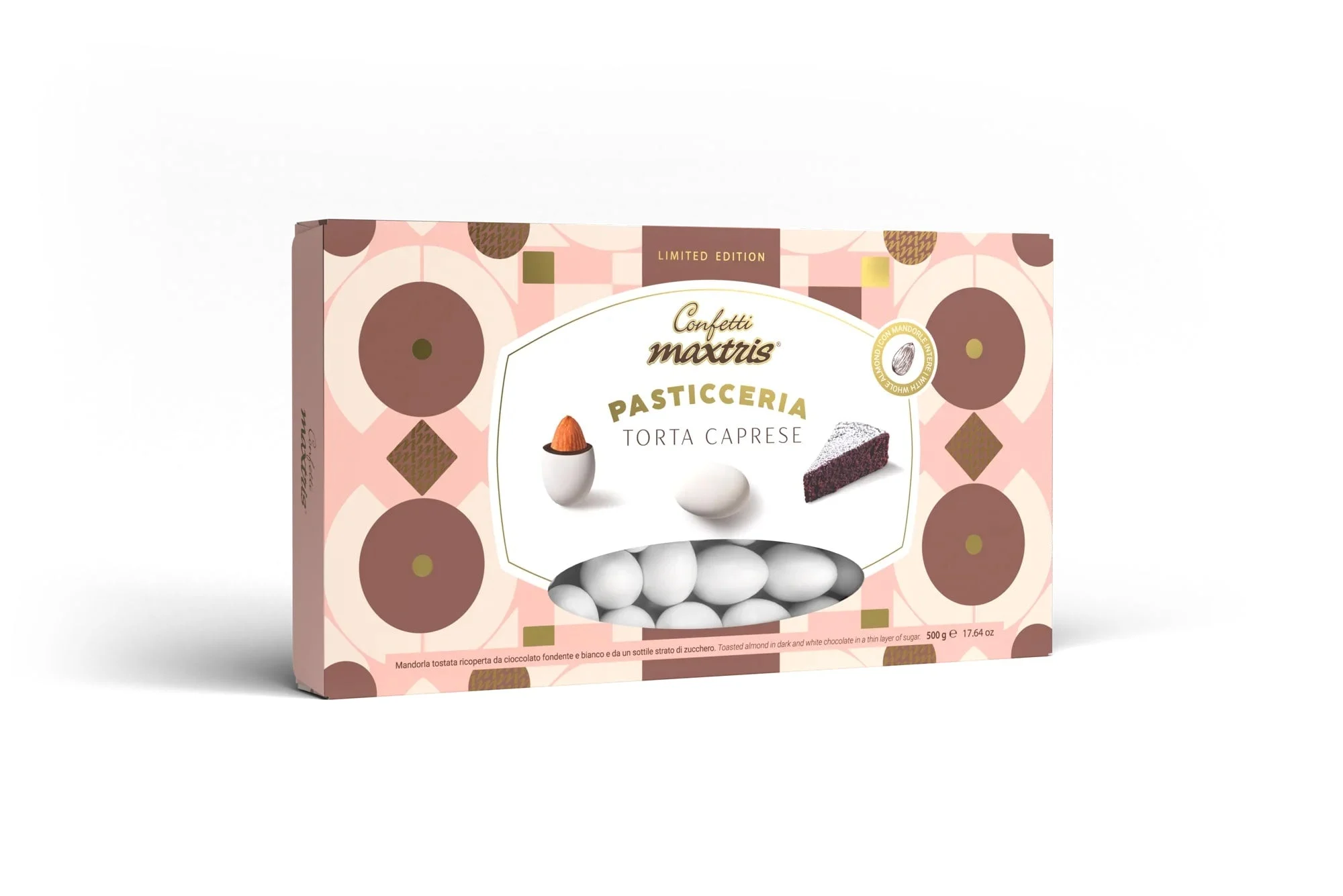 Maxtris Confetti Ciocomandorla Torta Caprese 500 Gr Limited Edition