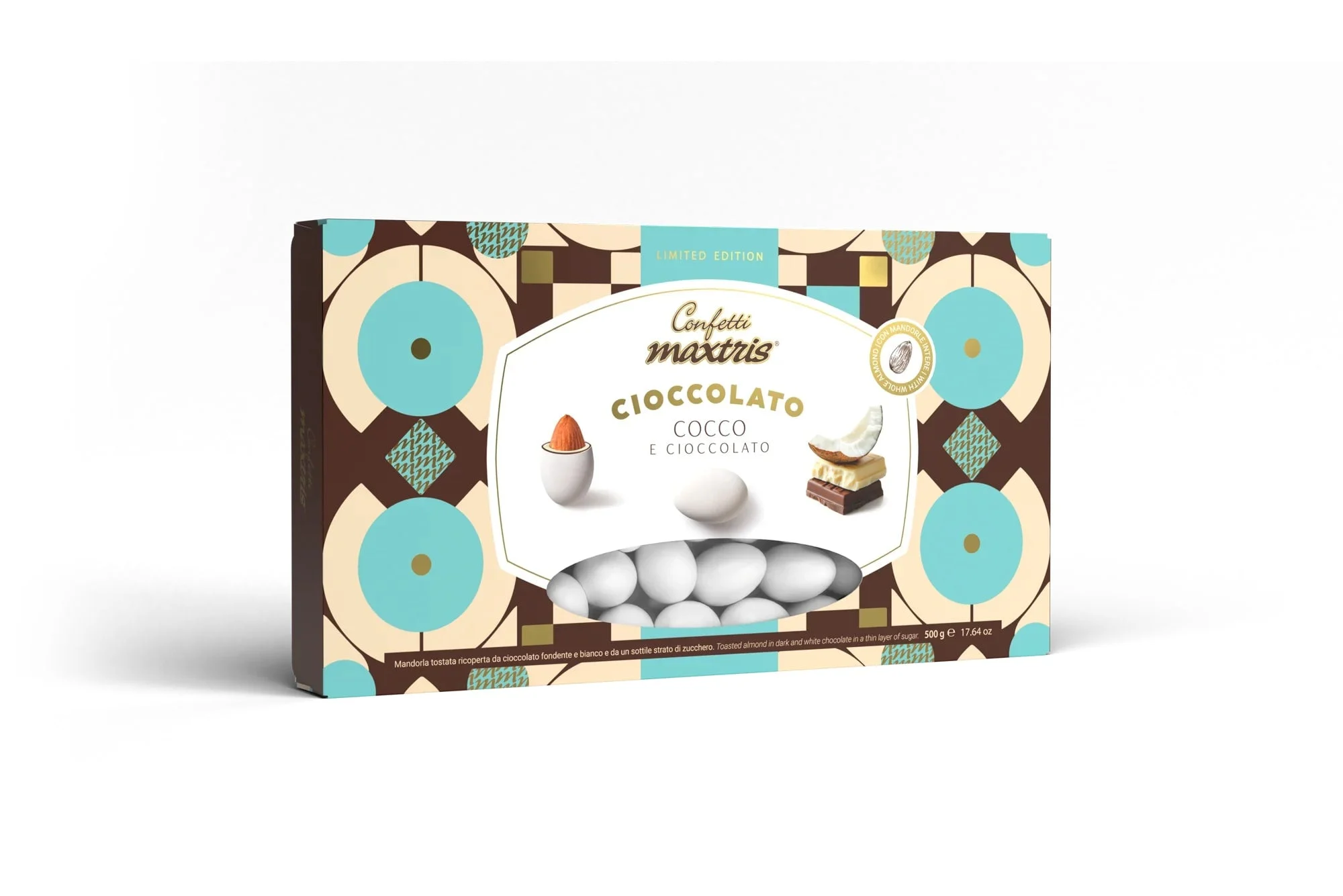 Maxtris Confetti Ciocomandorla Cocco e Nut 500 Gr Limited Edition