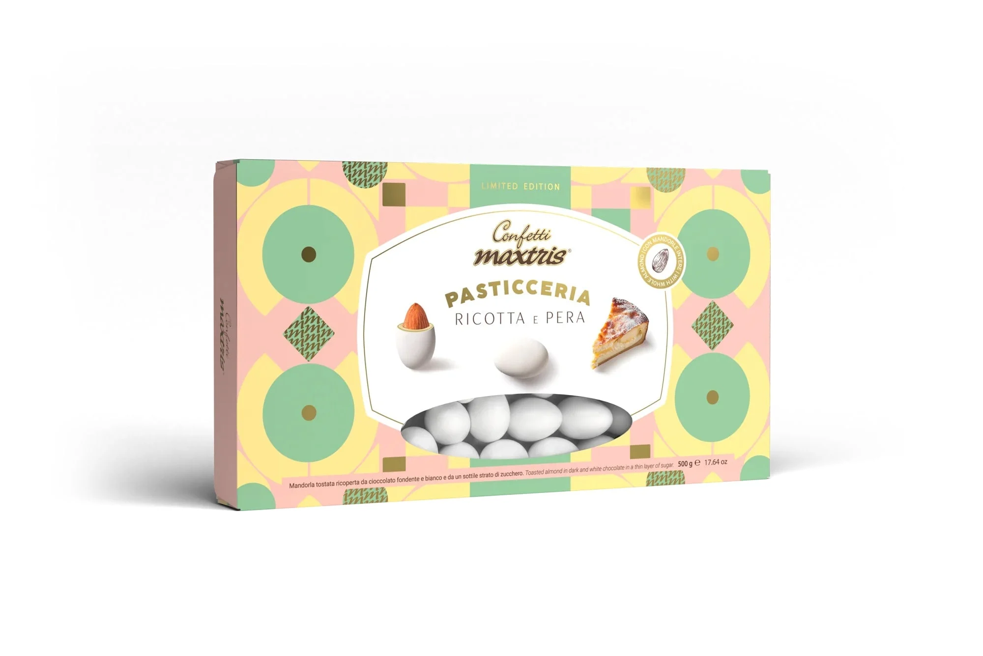 Maxtris Confetti Ciocomandorla Ricotta e Pera 500 Gr Limited Edition