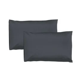 SET 2 FEDERE GRAFITE 100% COTONE 50X80 C