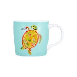 PETE CROMER OZZIE OCEAN MUG 370 ML GREEN TURTLE