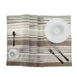 DITTE STRISCIA DOUBLE 50X140 100% COTONE NATURALE