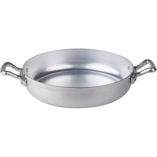 AGNELLI Tegame Alluminio 2 Manici Basso D 16 Cm