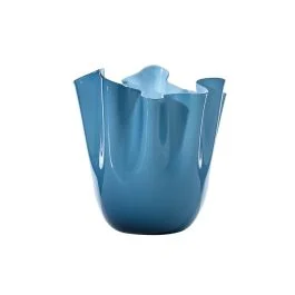 VASO FAZZOLETTO OPALINO D.20 CM ORIZZONTE H.24 CM