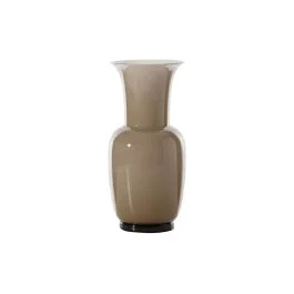 VASO OPALINO D.17 CM MOKA-LATTIMO H.36 CM