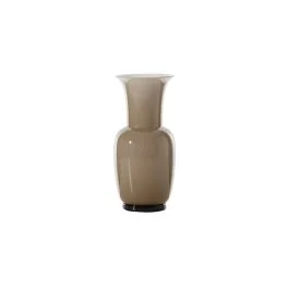 VASO OPALINO D.14 CM MOKA-LATTIMO H.30 CM