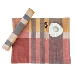GITTE SET 2 TOVAGLIETTE DOUBLE 35X45 100% COTONE BORDEAUX