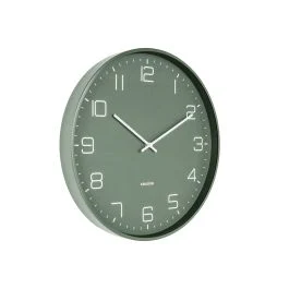 LOFTY OROLOGIO DA PARETE VERDE OPACO