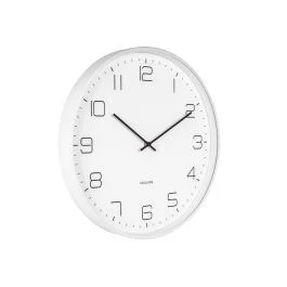 LOFTY OROLOGIO DA PARETE BIANCO OPACO
