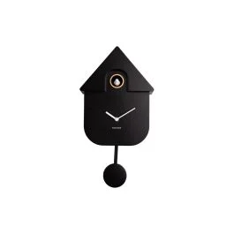 MODERN CUCKOO OROLOGIO DA PARETE NERO