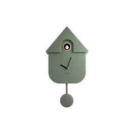 MODERN CUCKOO OROLOGIO DA PARETE VERDE GIUNGLA