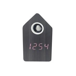 CUCKOO OROLOGIO SVEGLIA A LED NERO