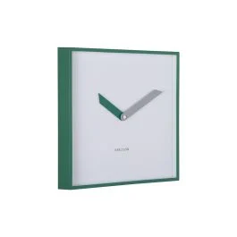 COOL RETRO CUADRADO OROLOGIO DA PARETE VERDE RETRO'