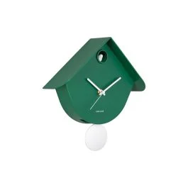 COOL RETRO CUCKOO OROLOGIO DA PARETE VERDE RETRO'