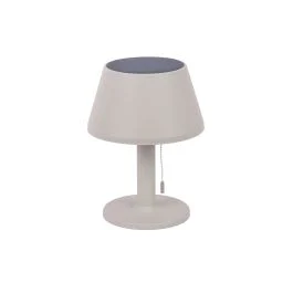 ESFERA LAMPADA SOLARE DA TAVOLO GRIGIO CALDO