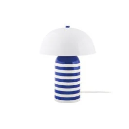 RAYADO RETRO LAMPADA DA TAVOLO BLU COBALTO E BIANCO