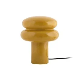 INCESANTE LAMPADA DA TAVOLO GIALLO OCRA