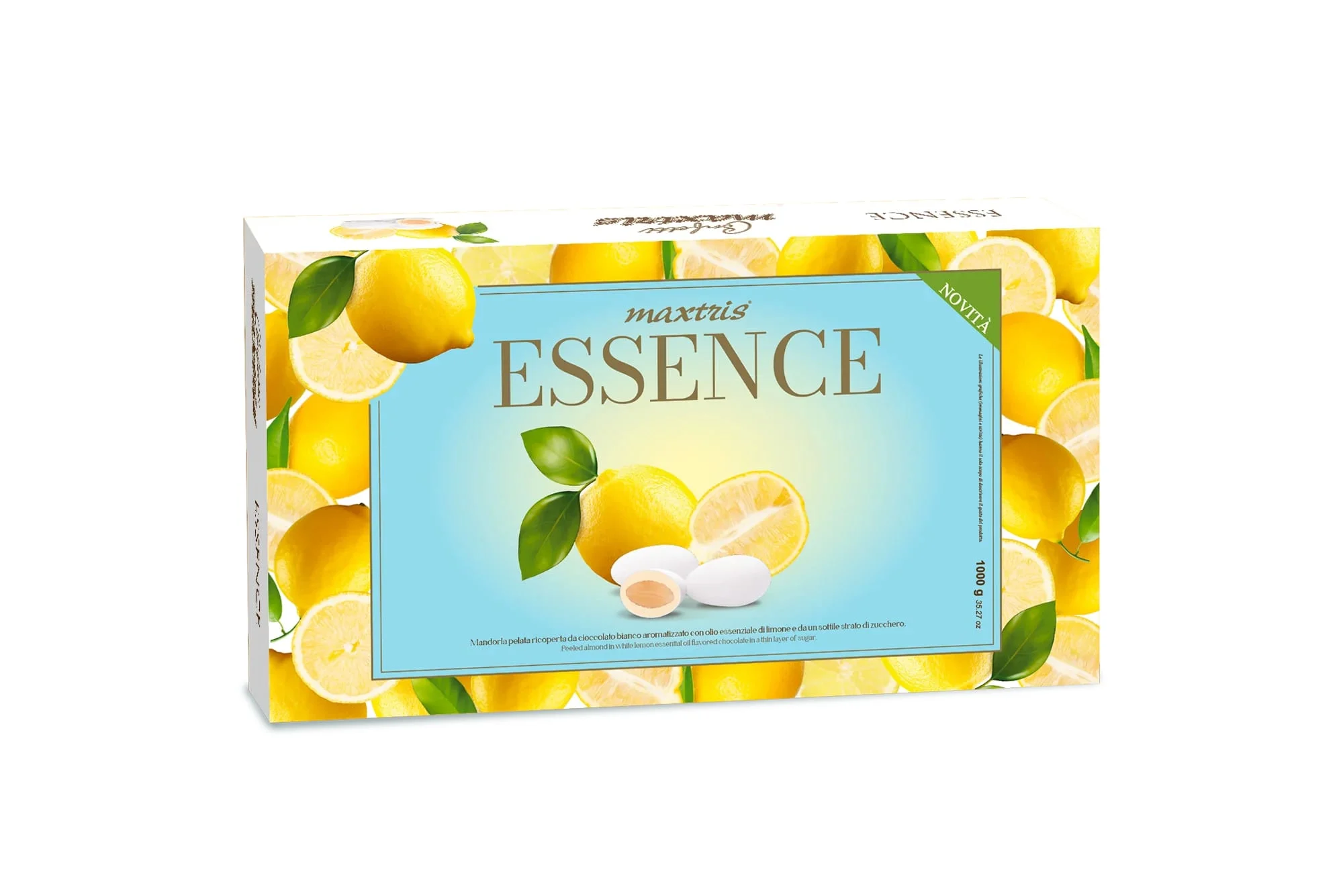 Maxtris Confetti Maxtris Ciocomandorla Essence all'Olio Essenziale di Limone 1 Kg