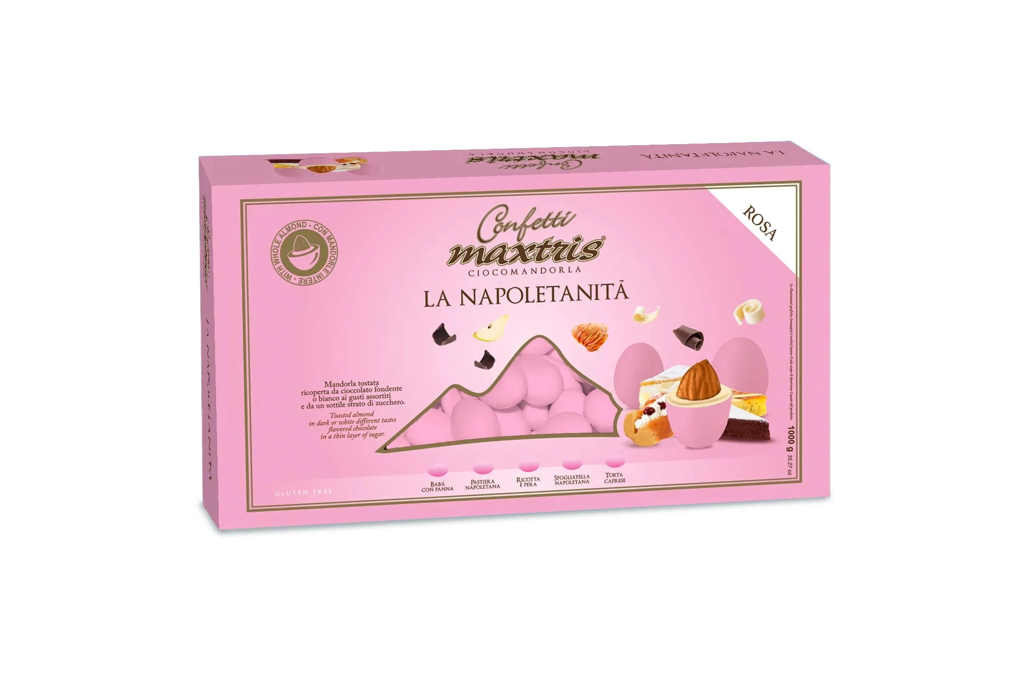 Maxtris Confetti Napoletanità Rosa 1 Kg I Mix