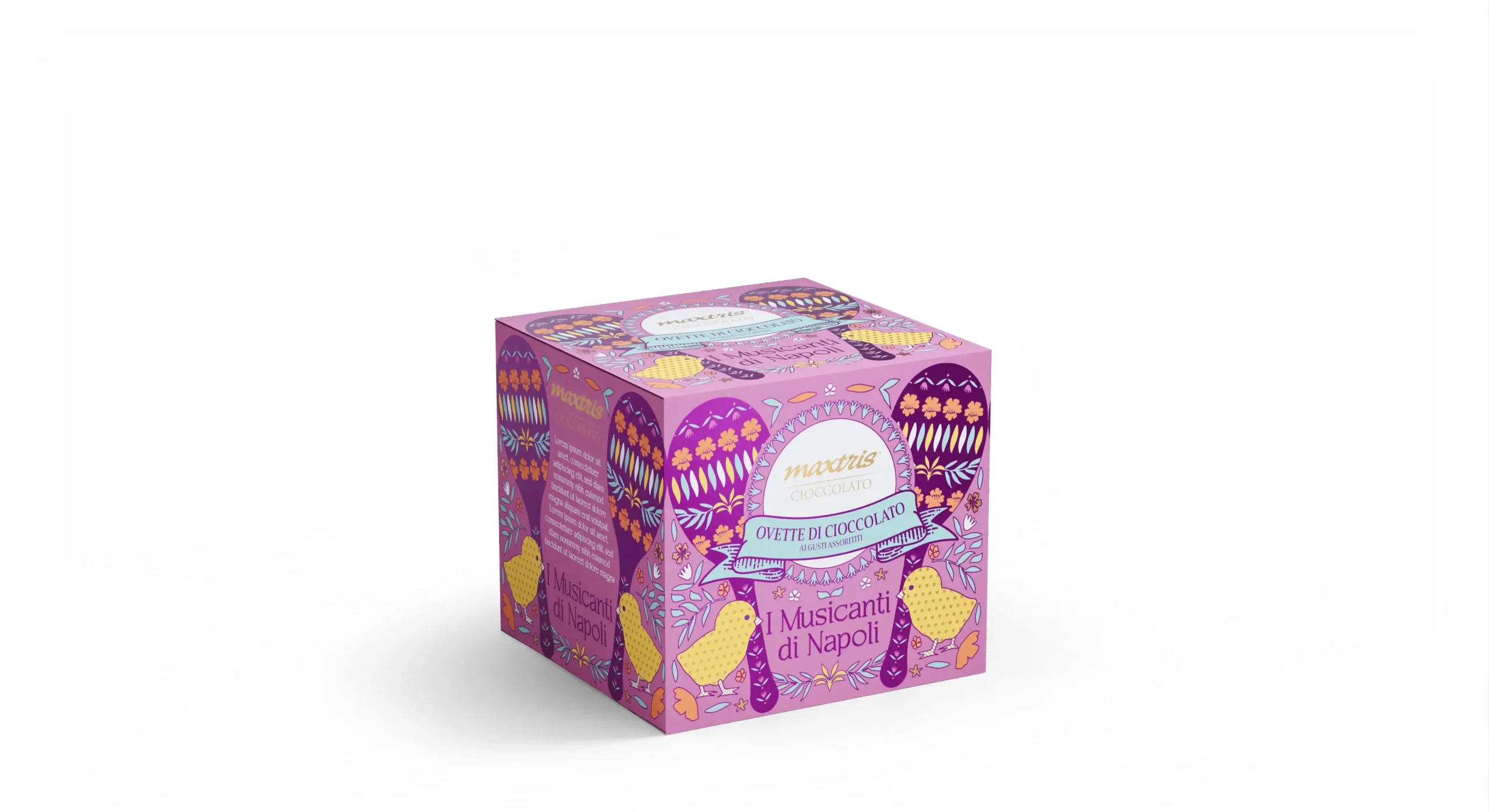 Maxtris Linea I Musicanti di Napoli Maracas 180 Gr Ovette Assortiti