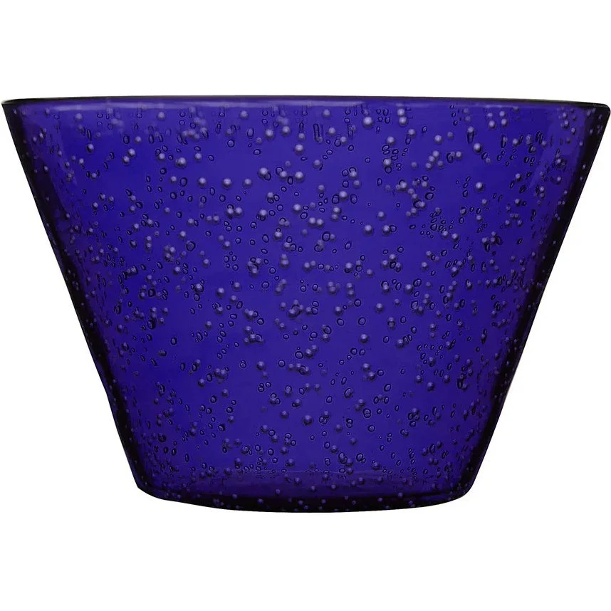 Zani Serafino Small Bowl Memento Synth in Metacrilato D 11,50 Cm Colore Deep Blue