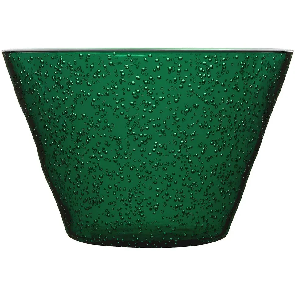 Zani Serafino Small Bowl Memento Synth in Metacrilato D 11,50 Cm Colore Emerald
