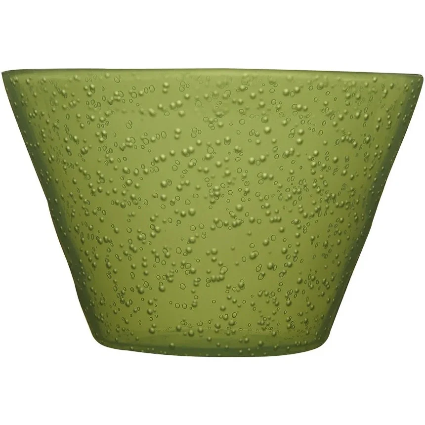 Zani Serafino Small Bowl Memento Synth in Metacrilato D 11,50 Cm Colore Lime