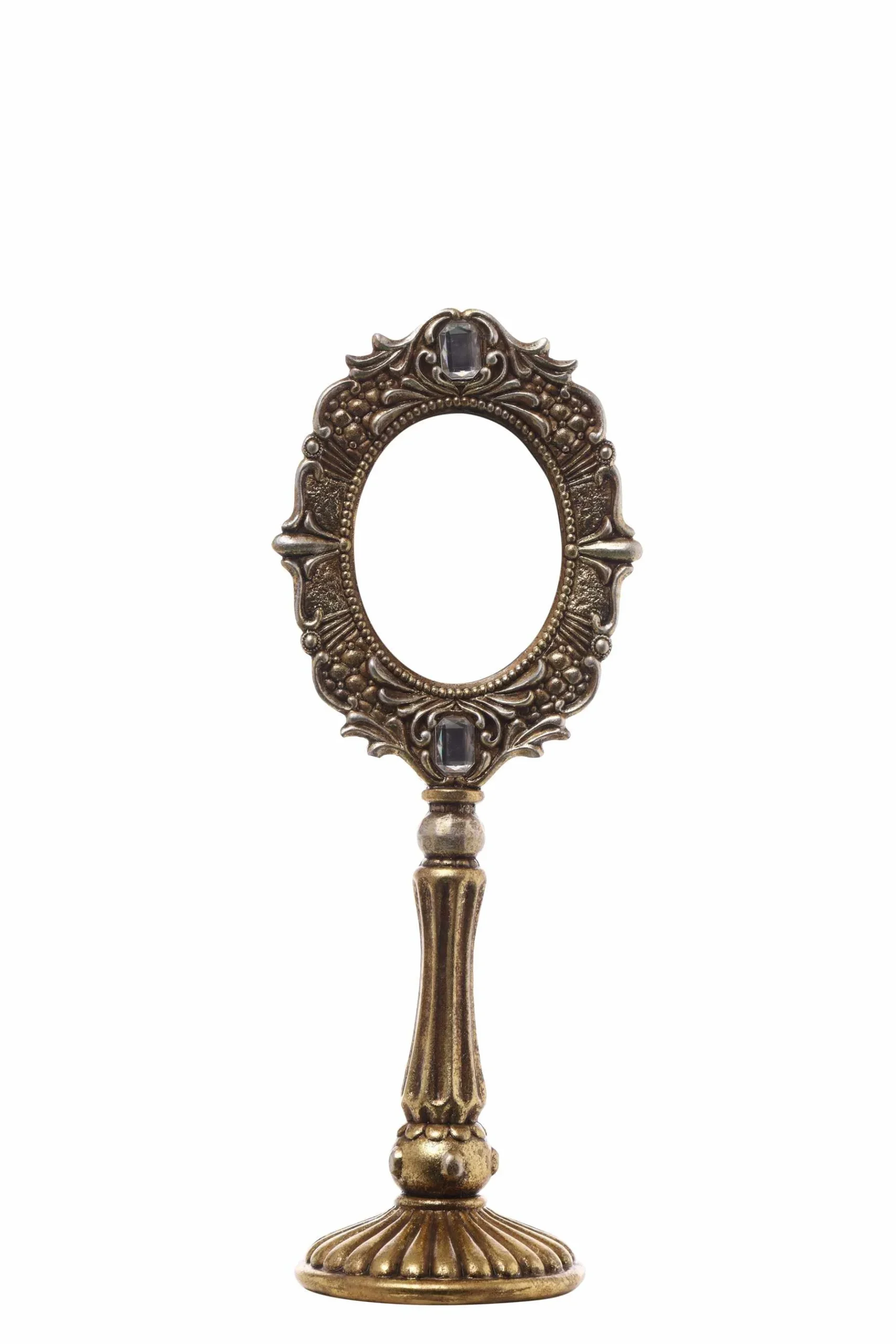 ARPIMEX Specchio Resina  12,5 x 10 x 31,5 Cm Gold