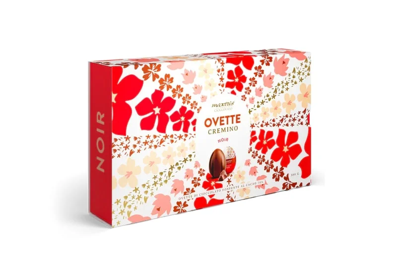 Maxtris Astuccio Ovette Cremino Noir Stagnolate 300 Gr