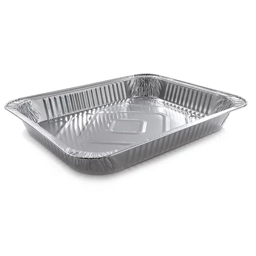 Contital Contenitori in Alluminio R32G 8 Porzioni 322 x 262 Mm H 40 Mm Cf 50 Pz