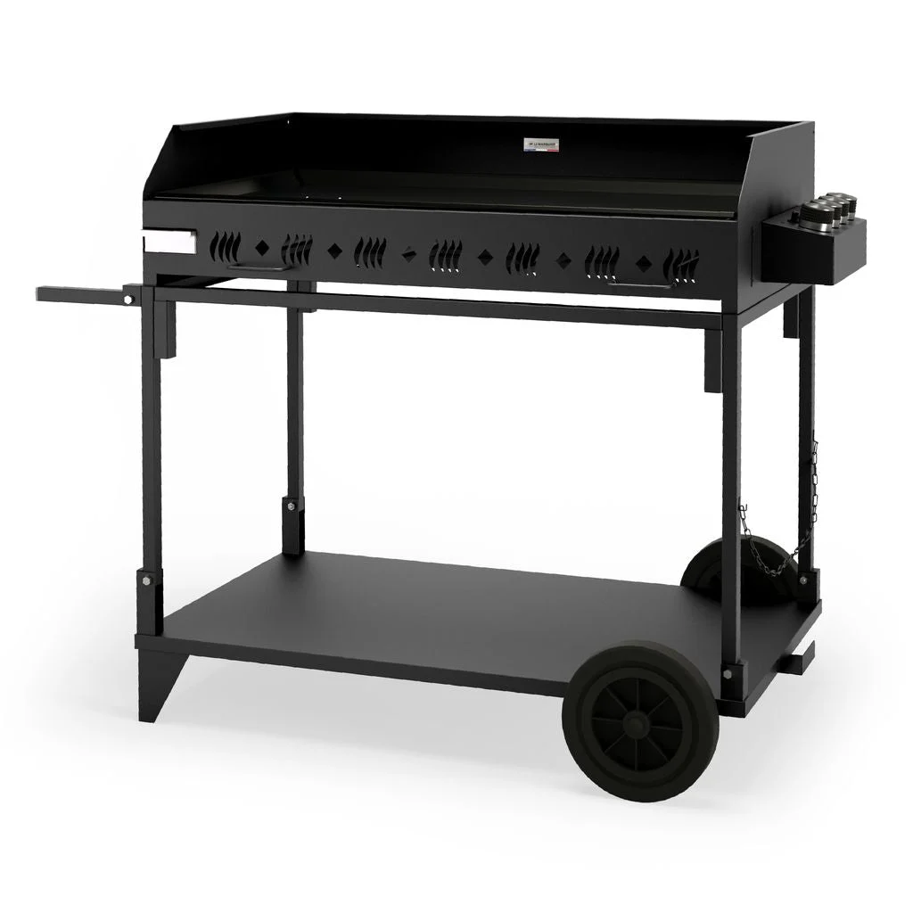 Le Marquier Plancha Pakita 4105 con Carrello Nero Termocopia