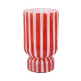 RAYADO RETRO VASO GRANDE ROSSO SCARLATTO