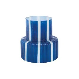 RAYADO RETRO VASO LARGO BLU COBALTO