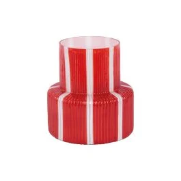 RAYADO RETRO VASO LARGO ROSSO SCARLATTO