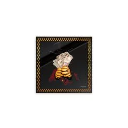 DREAM BIG GOLD QUADRO 30X30 CM