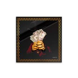 DREAM BIG GOLD QUADRO 40X40 CM