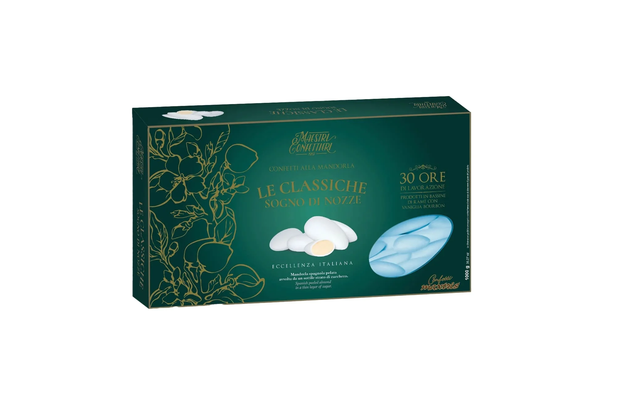 Maxtris Confetti Sogno di Nozze Mandorla Spagnola 1 Kg Le Classiche
