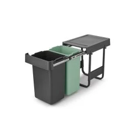 SORT & GO DA INCASSO 2 X 15L GRIGIO E VERDE