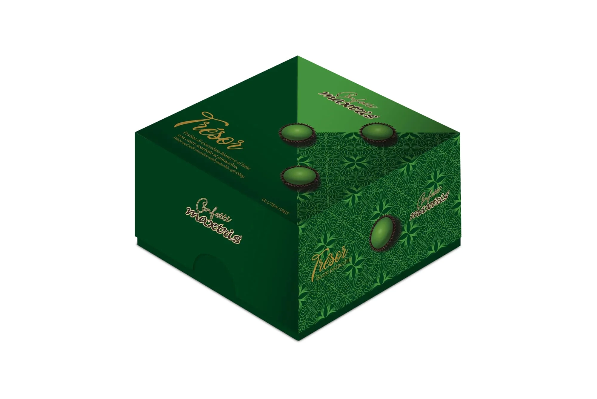 Maxtris Confetti Trésor Verde 500 Gr