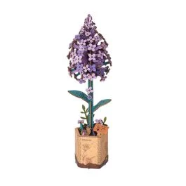 LILAC PUZZLE IN LEGNO 3D