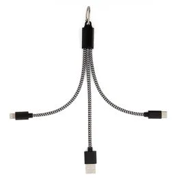 3-IN-1 CHARGING KEYRING