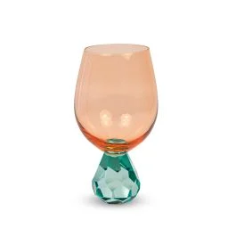 ANVERSA BICCHIERE COCKTAIL AZZURRO E PESCA