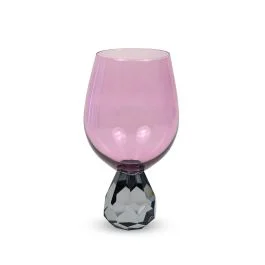 ANVERSA BICCHIERE COCKTAIL GRIGIO E VIOLA
