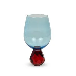 ANVERSA BICCHIERE COCKTAIL ROSSO E AZZURRO