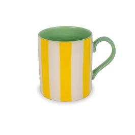 SINTRA MUG 400 ML GIALLO E VERDE