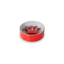 WELLINGTON CIOTOLA PET ZAMPA ROSSO E GRIGIO 12 CM