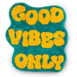 AMSTERDAM TAPPETO GOOD VIBES ONLY 60X64,8 CM